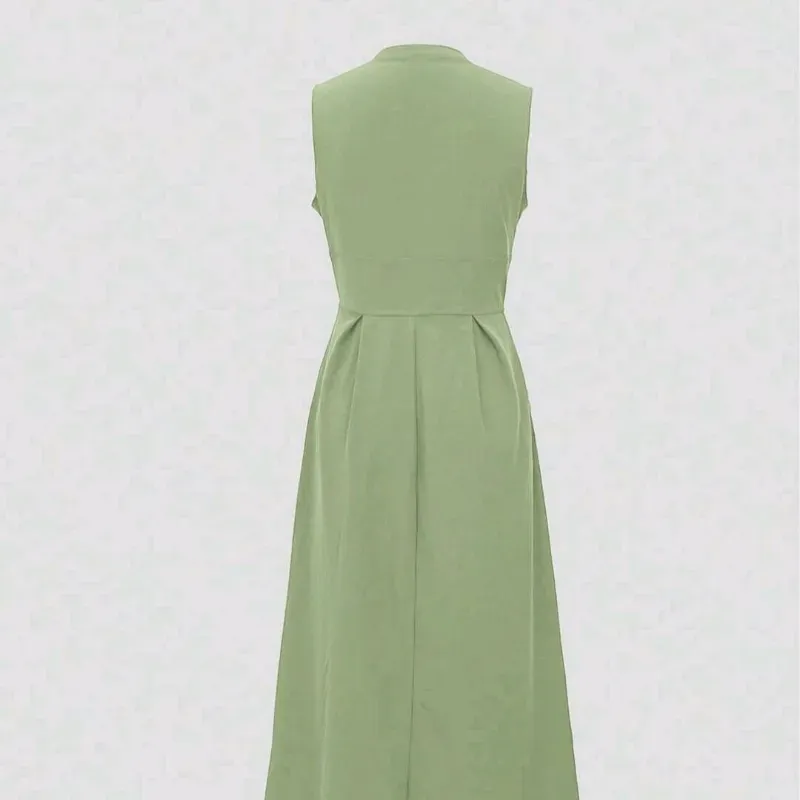 Vestido zipper Verde 💚