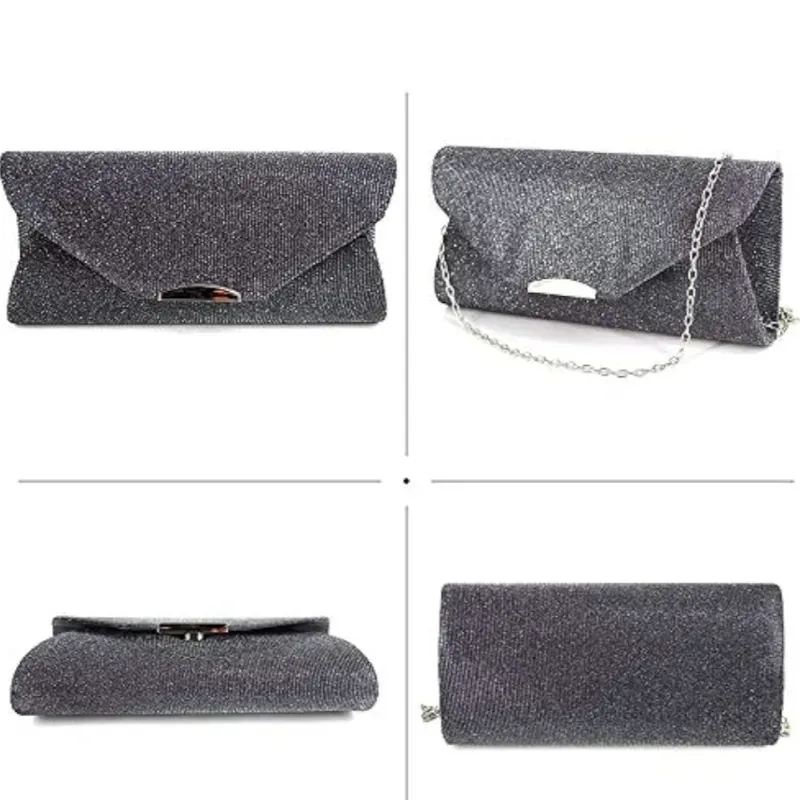 ZLMBAGUS Bolso de mano de noche para fiesta, graduación, boda, sobre cruzado