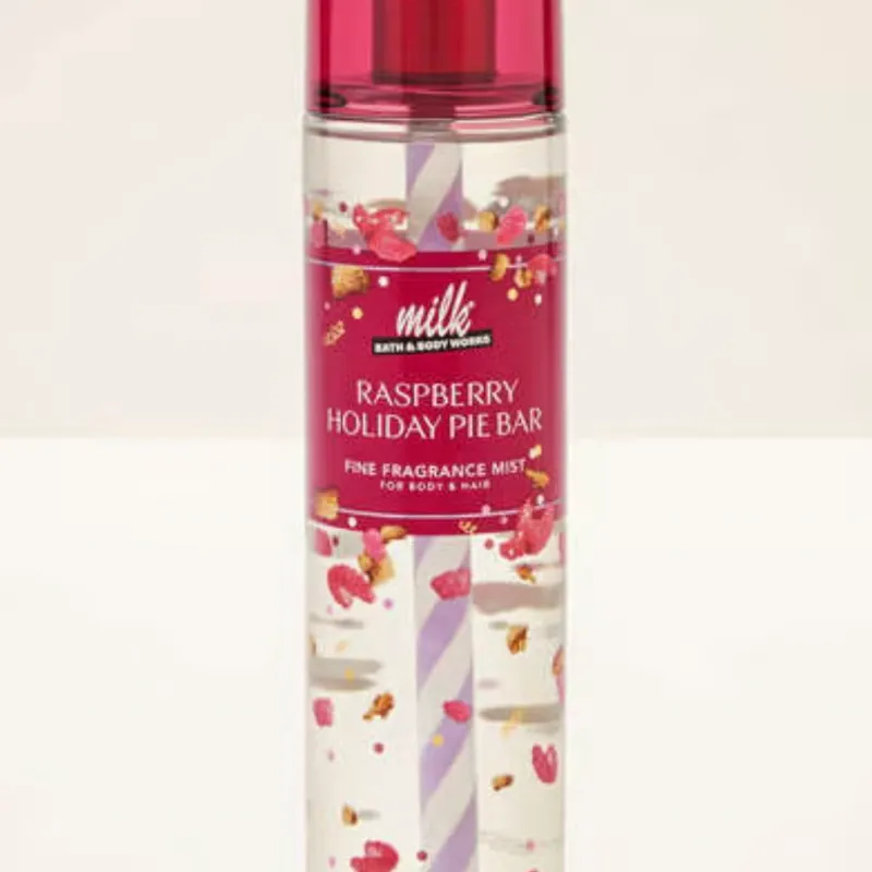 Raspberry Holiday Pie Bar