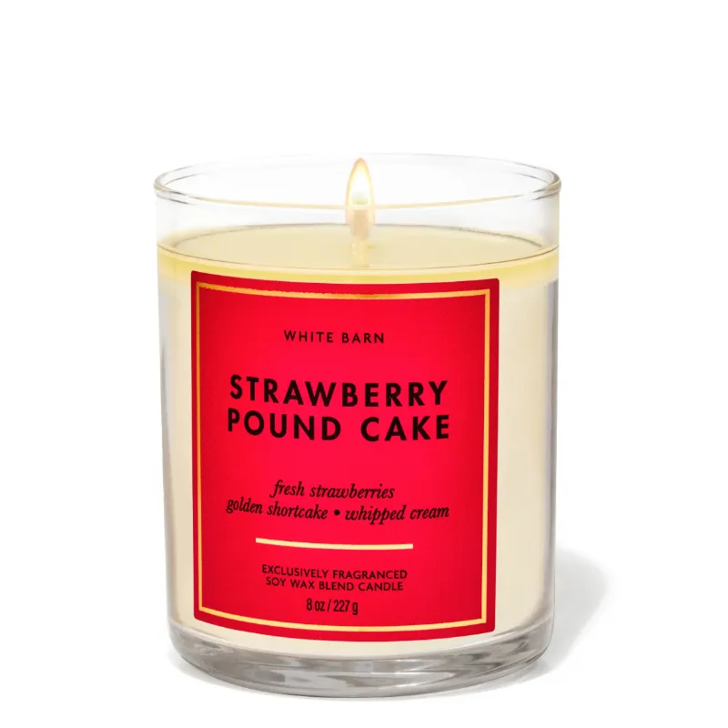 Strawberry Pound Cake