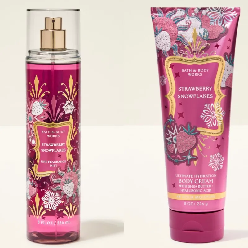 Strawberry Snowflake 🍓❄️ 