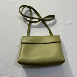 Bolso de Asa Larga Verde Aceituna