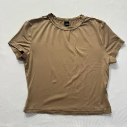 Top Pulover Básico Beige