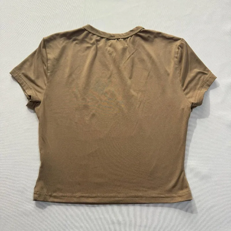 Top Pulover Básico Beige
