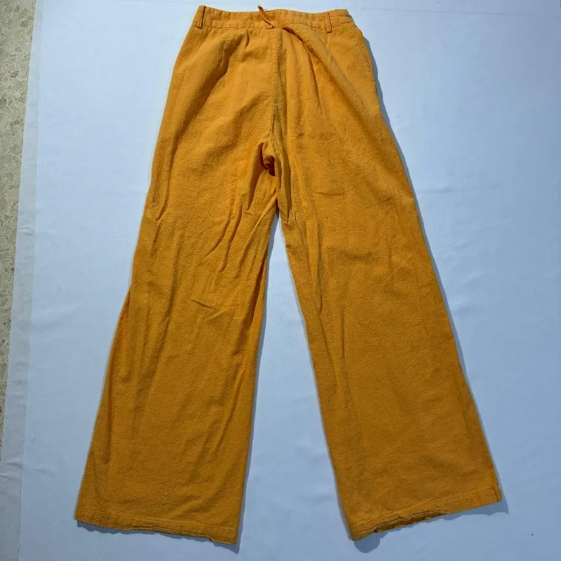 Pantaloneta Naranja con Boton Carmelita