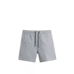 Bañador Medio Seersucker