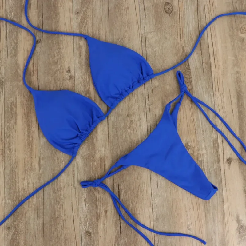 Bikini Sencillo Azul