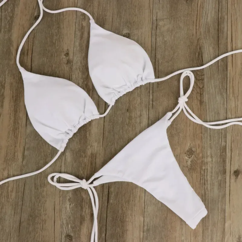 Bikini Sencillo Blanco