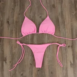 Bikini Sencillo Rosado