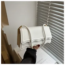 Bolso Blanco Ondas