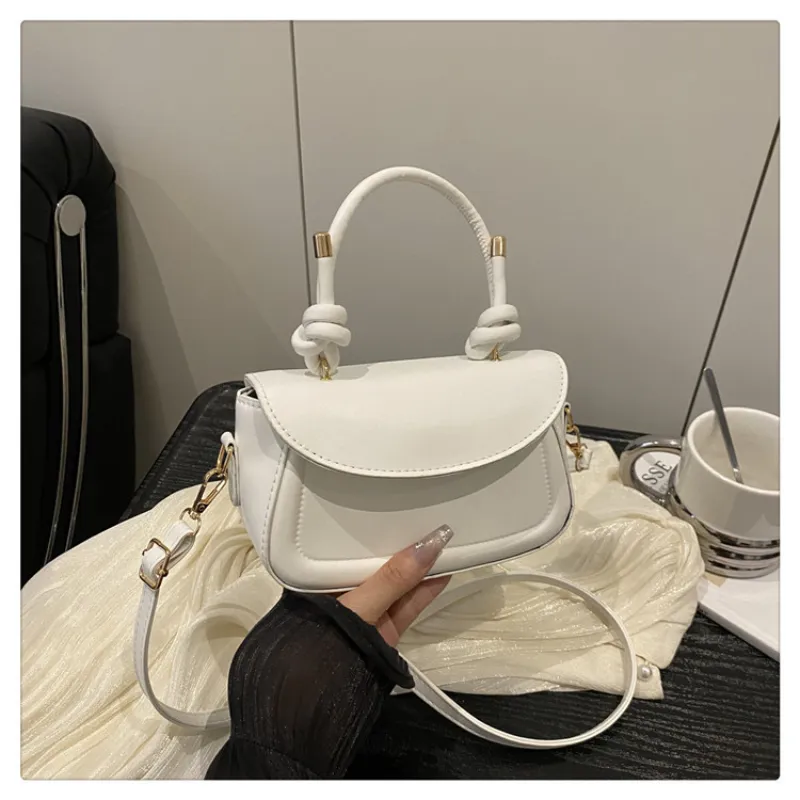 Bolso Blanco Pequeño de Asa
