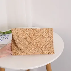 Bolso de Rafia Beige