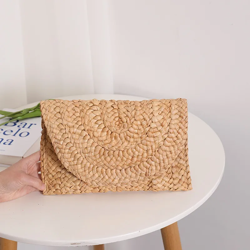 Bolso de Rafia Beige