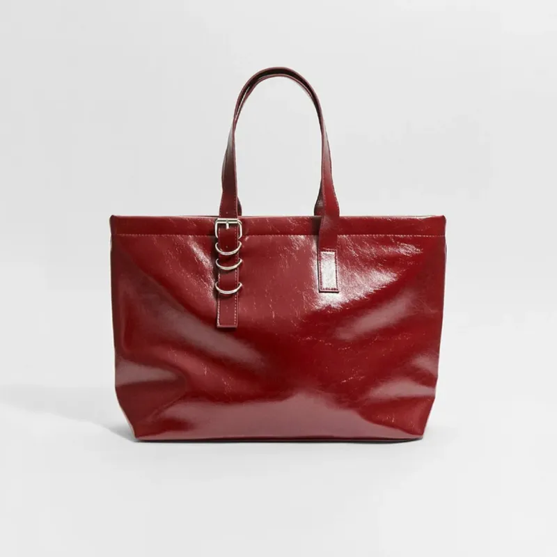 Bolso Extra Grande Rojo Vino
