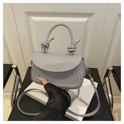Bolso Gris Pequeño de Asa