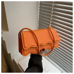 Bolso Naranja de Ondas