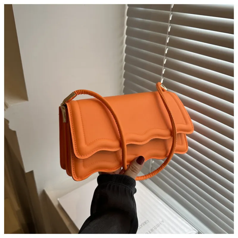 Bolso Naranja de Ondas
