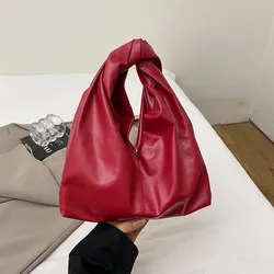 Bolso Rojo Vino Nudo