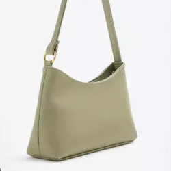 Bolso verde pastel con Asa