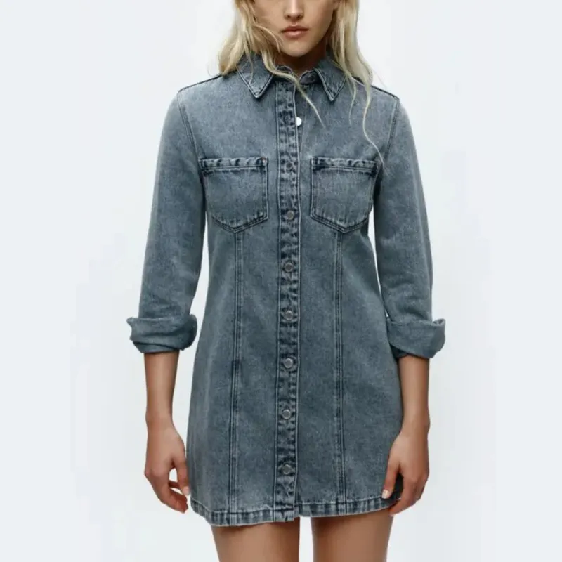Camisero Mezclilla Azul