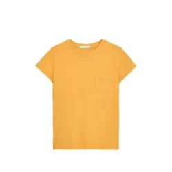 Camiseta Lavada Bolsillo