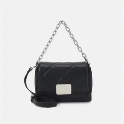 Cartera Negra Acolchada
