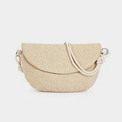 Cartera Tejida Beige
