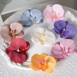 Clips para el Cabello de Orquídea