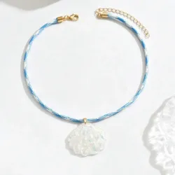 Collar de Concha Transparente