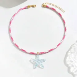 Collar de Estrella Transparente