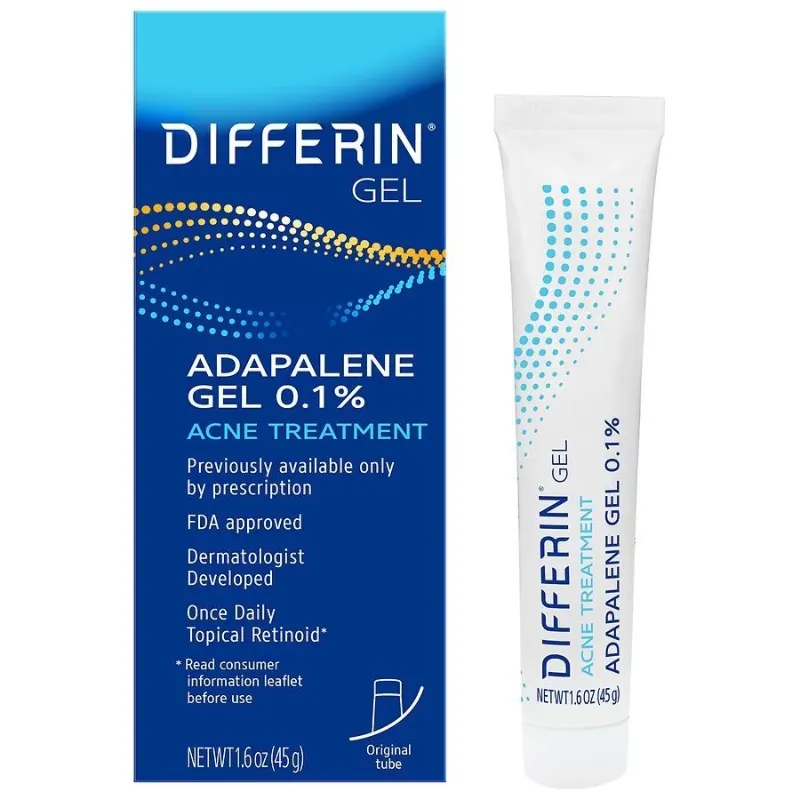 Differin Adapalene Gel 0.1%