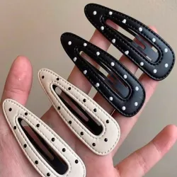 Hebillas para el pelo Pack de 2 (Negro o Blanco)