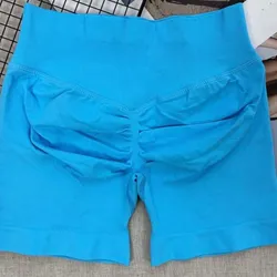 Licra Corta Compresiva Azul
