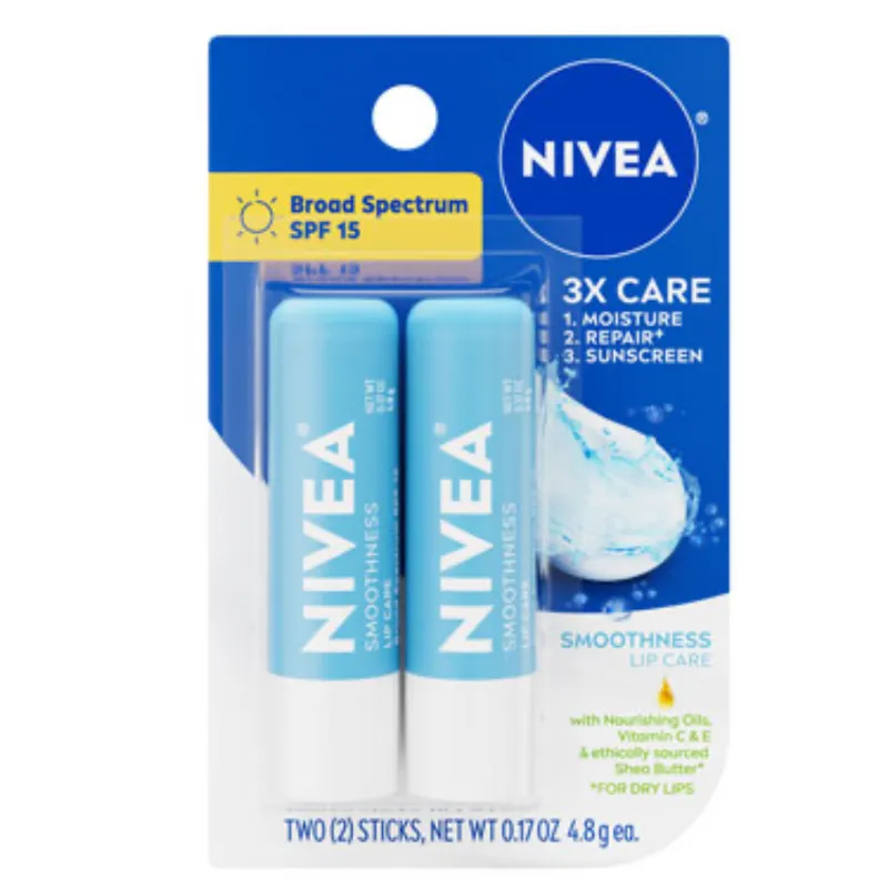 NIVEA Pack de Bálsamos SPF15