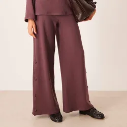 Pantalón De Vestir con Botones