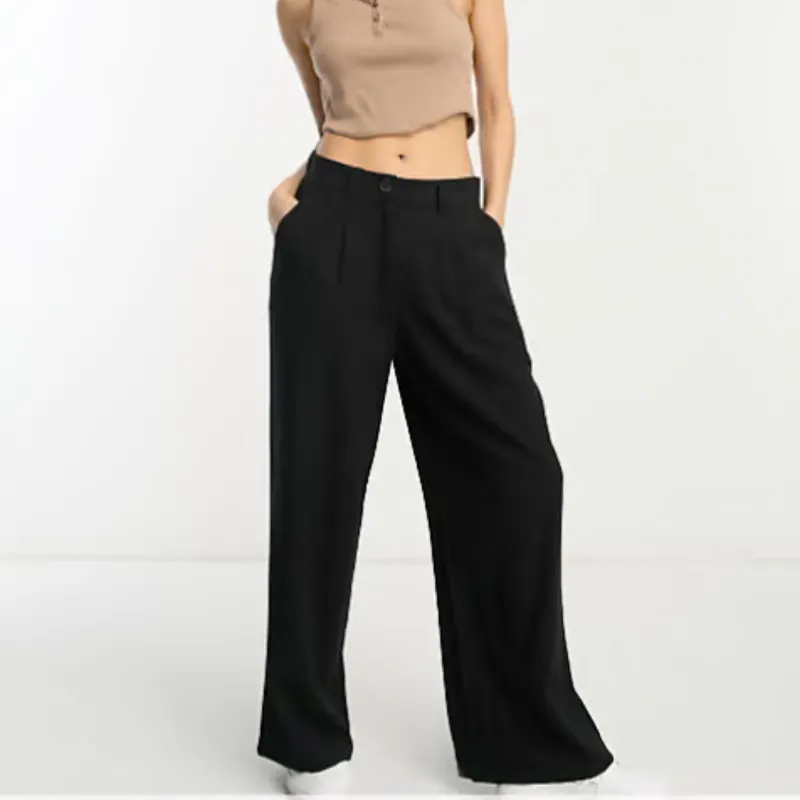 Pantalón Negro Ancho
