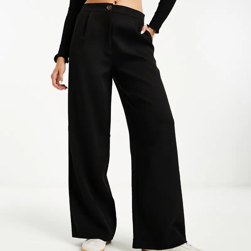 Pantalón Negro de Vestir 