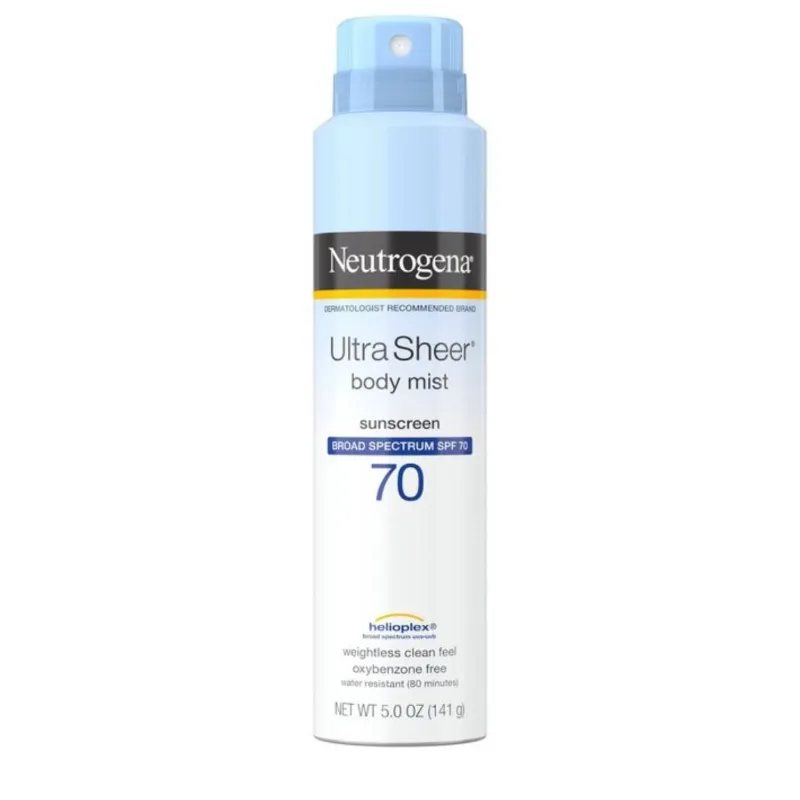 Protector Solar Neutrogena Ultra Sheer Spray SPF70