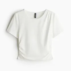 Pullover Drapeado Blanco