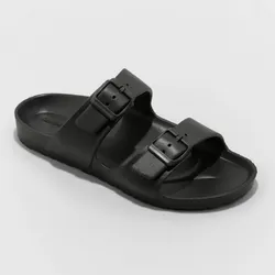Sandalias Prácticas de Hombre Negras