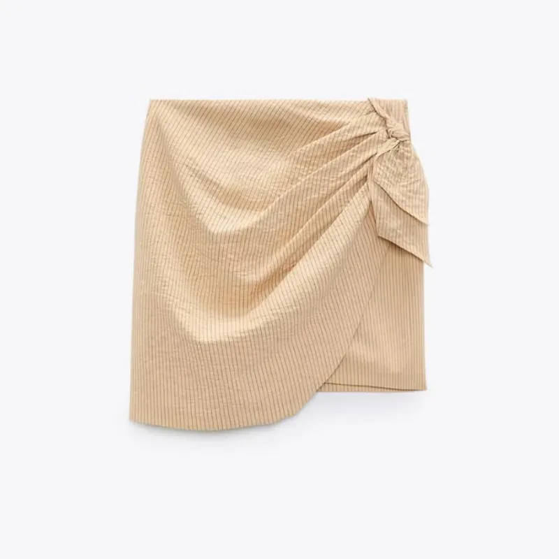 Saya a Rayas Beige Nudo