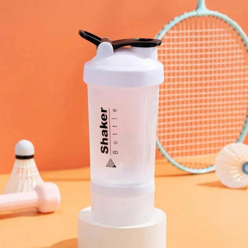 Shaker Bottle con un compartimento