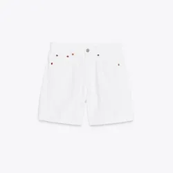 Short Blanco de Mezclilla