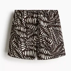 Short Cordón Ajustable Estampado Carmelita