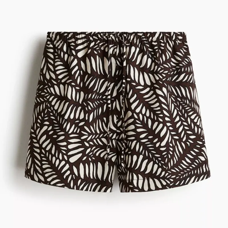 Short Cordón Ajustable Estampado Carmelita