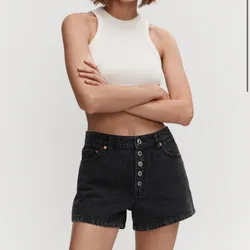 Short Negro Botones