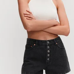 Short Negro Botones