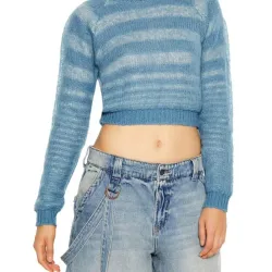 Sweater Azul de Rayas