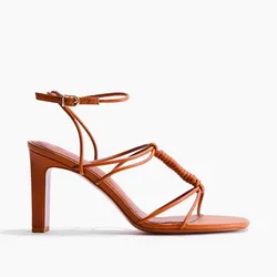 Tacones carmelitas con tiras finas H&M