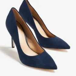 Tacones Navy Blue de punta fina 